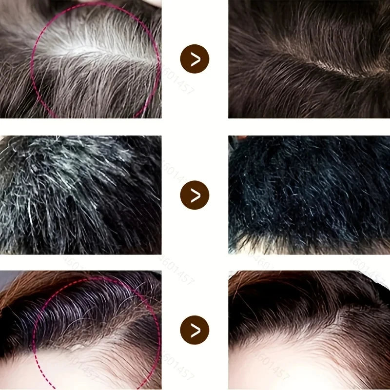 1PC Fast-Acting Temporary Hair Color Pen for Quick Gray Coverage Styling Hair Dye Pen for Easy Touch-ups