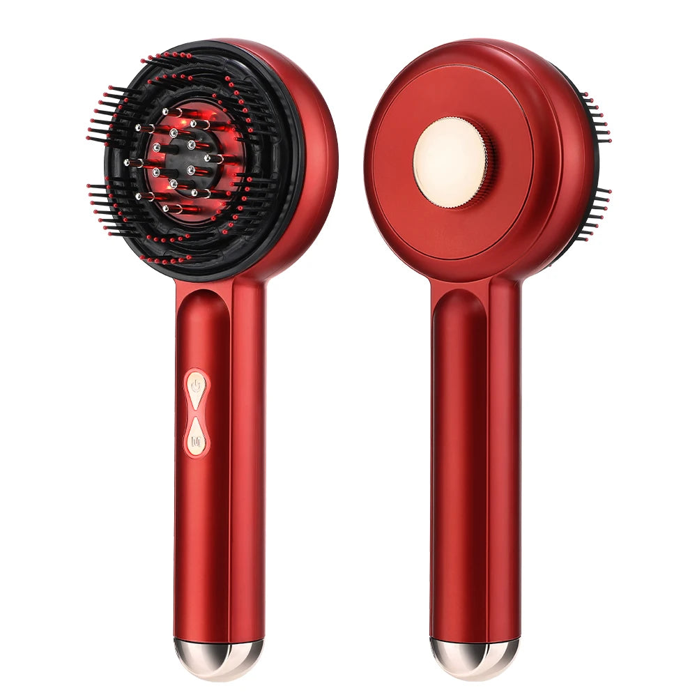 Electric Scalp Massage Comb with Red Light – Hair Growth Brush