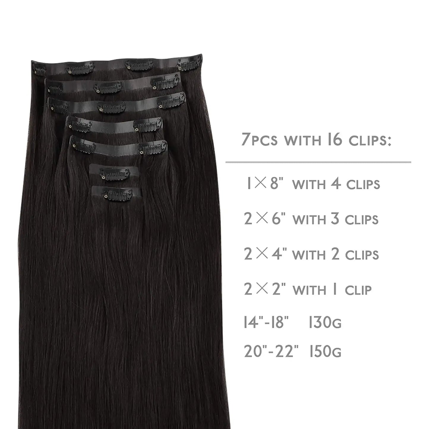 Seamless Clip In Hair Extensions Human Hair Invisible PU Tape In Remy Hair Extensions Ombre Blonde Color Skin Weft  7Pcs 150g