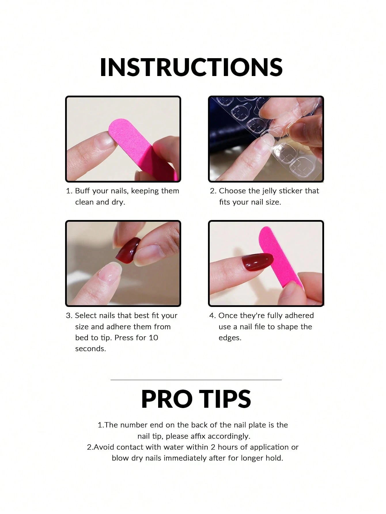 24pcs Luxe Press-On Nails – Leopard French Design