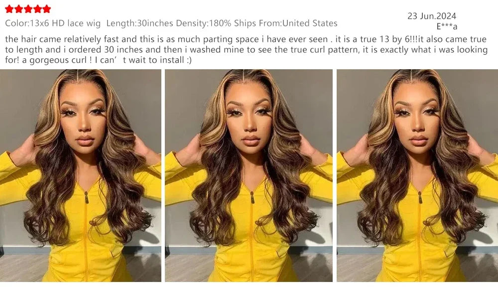 180 200 Density Remy Human Hair Body Wave Wigs P4/27 Highlight Colored 13x4 13x6 HD TranspatentLace Frontal 18-46 Inch Remy Hair