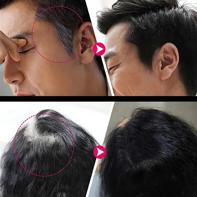 1PC Fast-Acting Temporary Hair Color Pen for Quick Gray Coverage Styling Hair Dye Pen for Easy Touch-ups