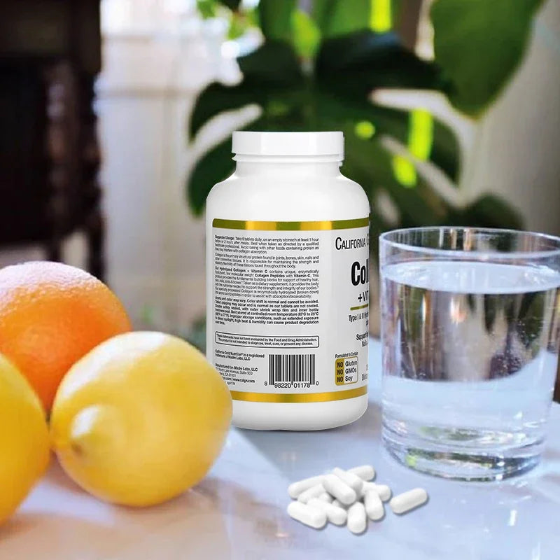 Bcuelov Hydrolyzed Collagen Peptides – Hair Skin Nails Support