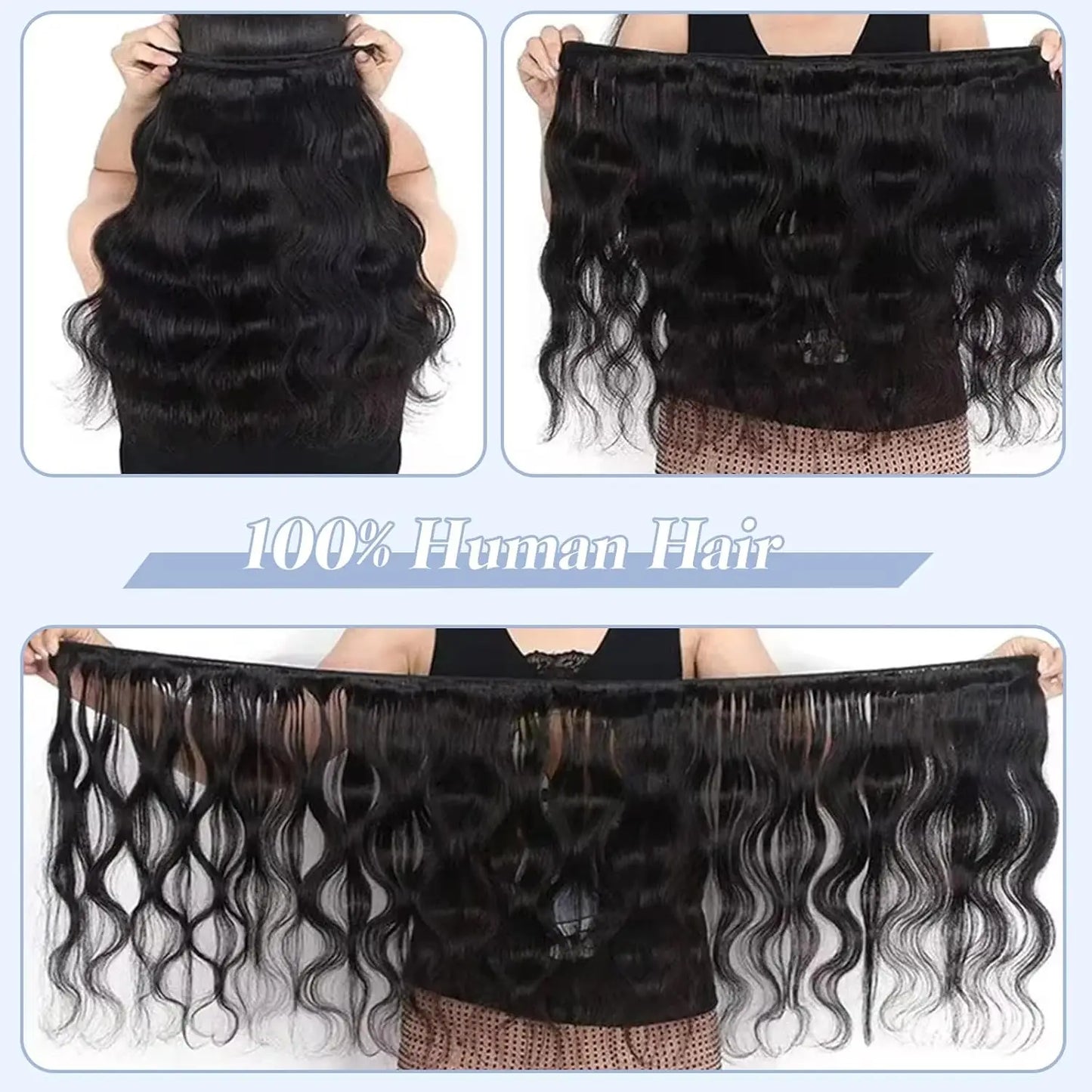 12A Brazilian Body Wave Raw Virgin Human Hair Bundles