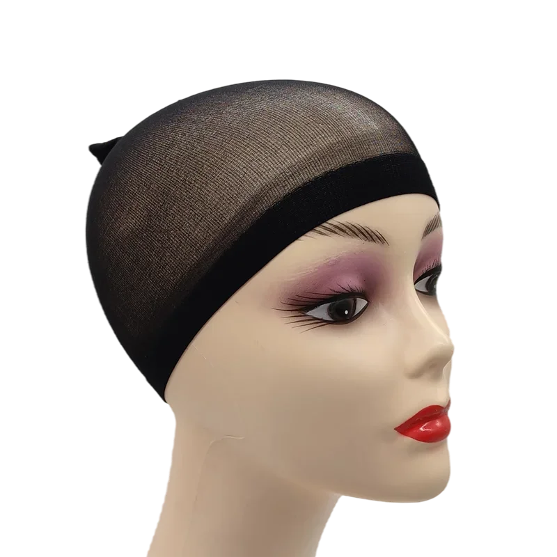 Elastic Nylon Wig Caps Stretch Hair Net Wig Liner Caps Breathable Wig Stocking Caps 24Pcs Pack for Women Hair Wig Installation