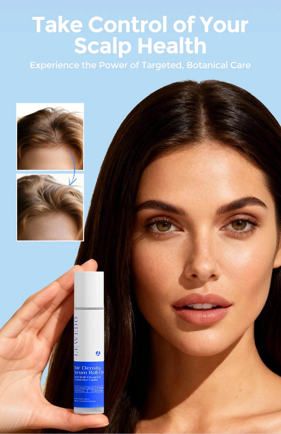 25ml Ginger Hair Growth Oil  Moisturizing Hair Care Essence Hair Loss Prevention Scalp Nourishing Thicken Nourish Hair Serum