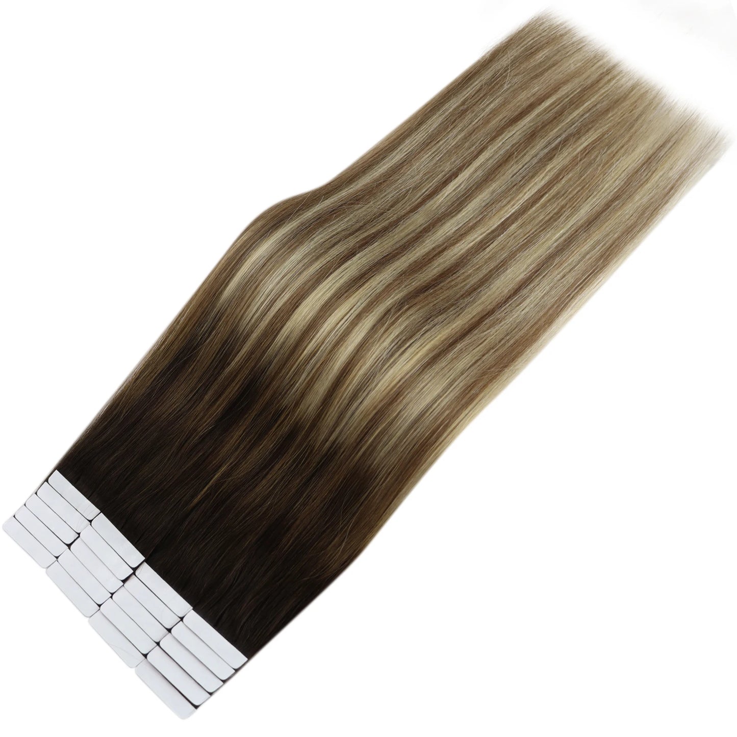 Seamless Skin Weft Tape In Extensions – Real Human Hair Straight