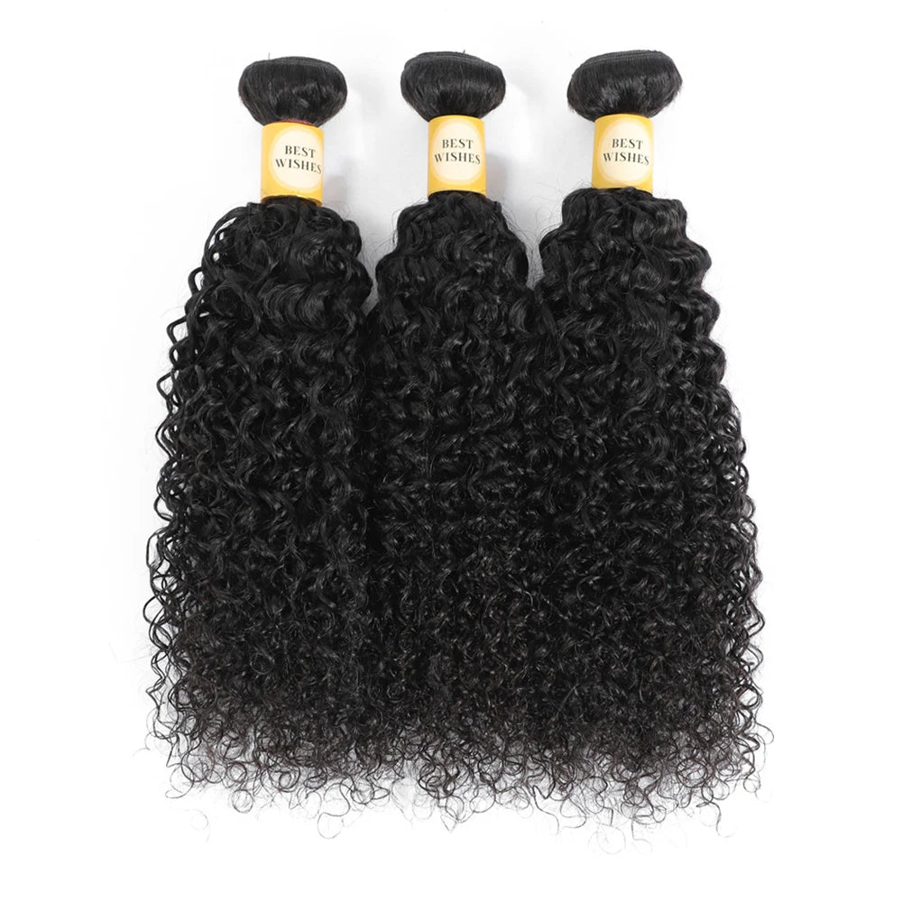 12A Burmese Kinky Curly Human Hair Bundles