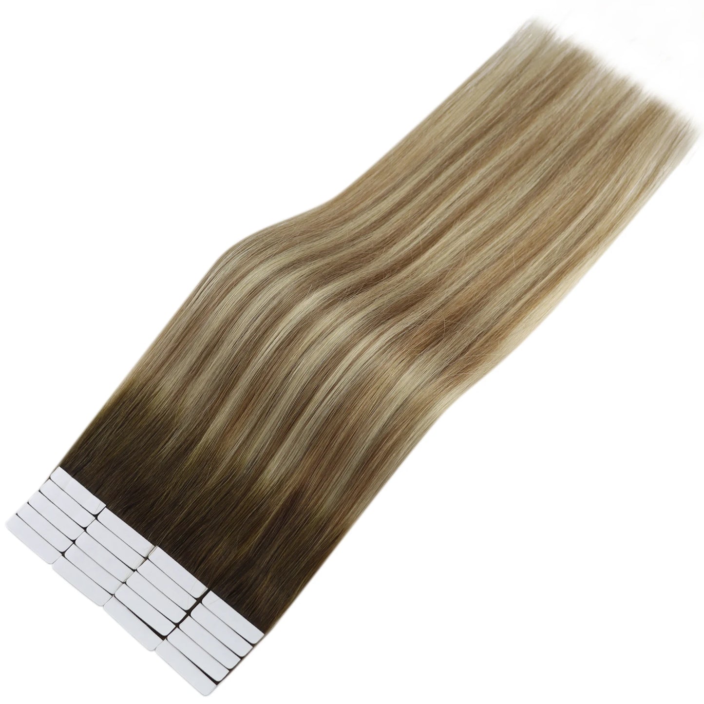 Seamless Skin Weft Tape In Extensions – Real Human Hair Straight