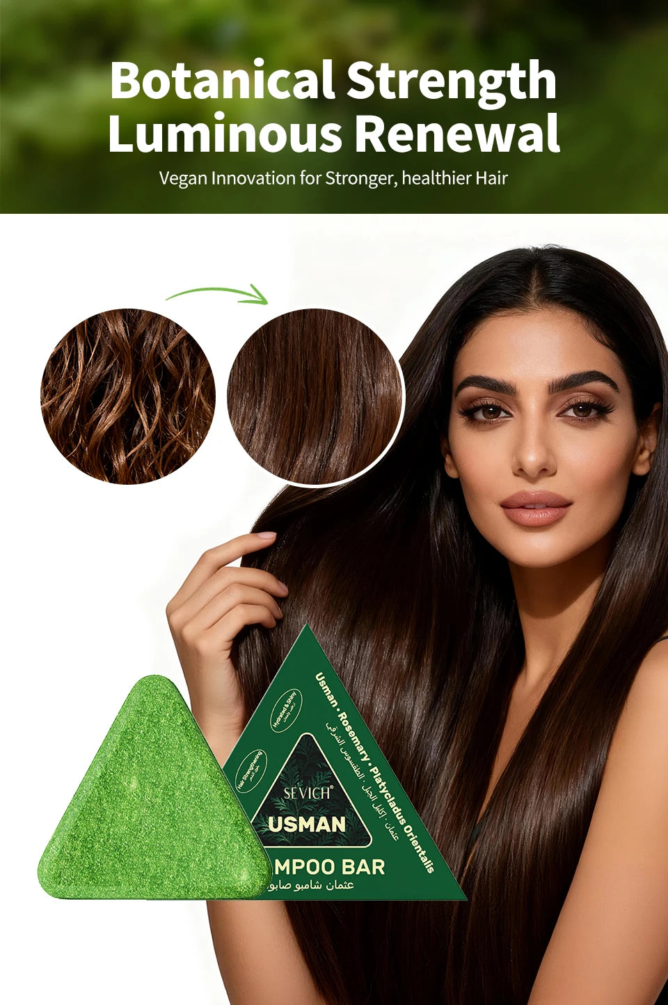 Anti Hair Loss Serum Set Hair Growth Essential Oil Usman Hair Regrowth Shampoo Soap Hair Care Thickening Oil Spray For Men Women