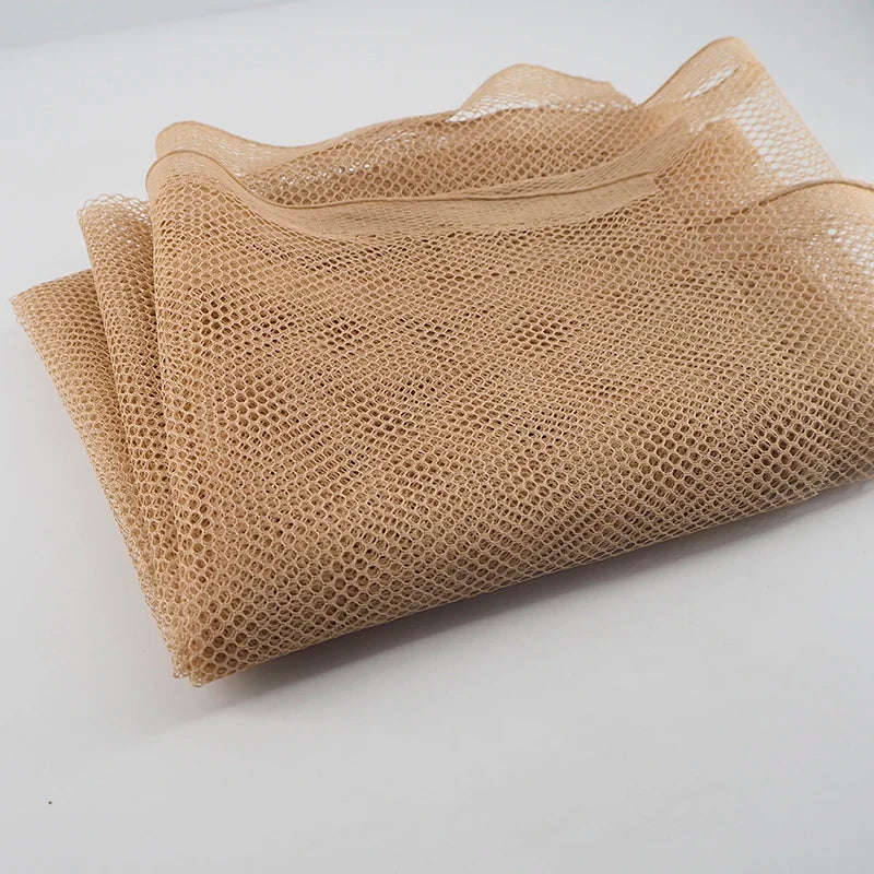 59*36 inch Big Holes Mesh Net Fabrics For Making Wig Foundation Without Elastic Net For Wig Constructions