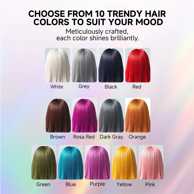 Hairs Dyed Mud Hair Colour Wax Easy To Wash Hair Styling Paste Dye for Eyebrow Beards Coloring Temporary Hair Color Style Cream