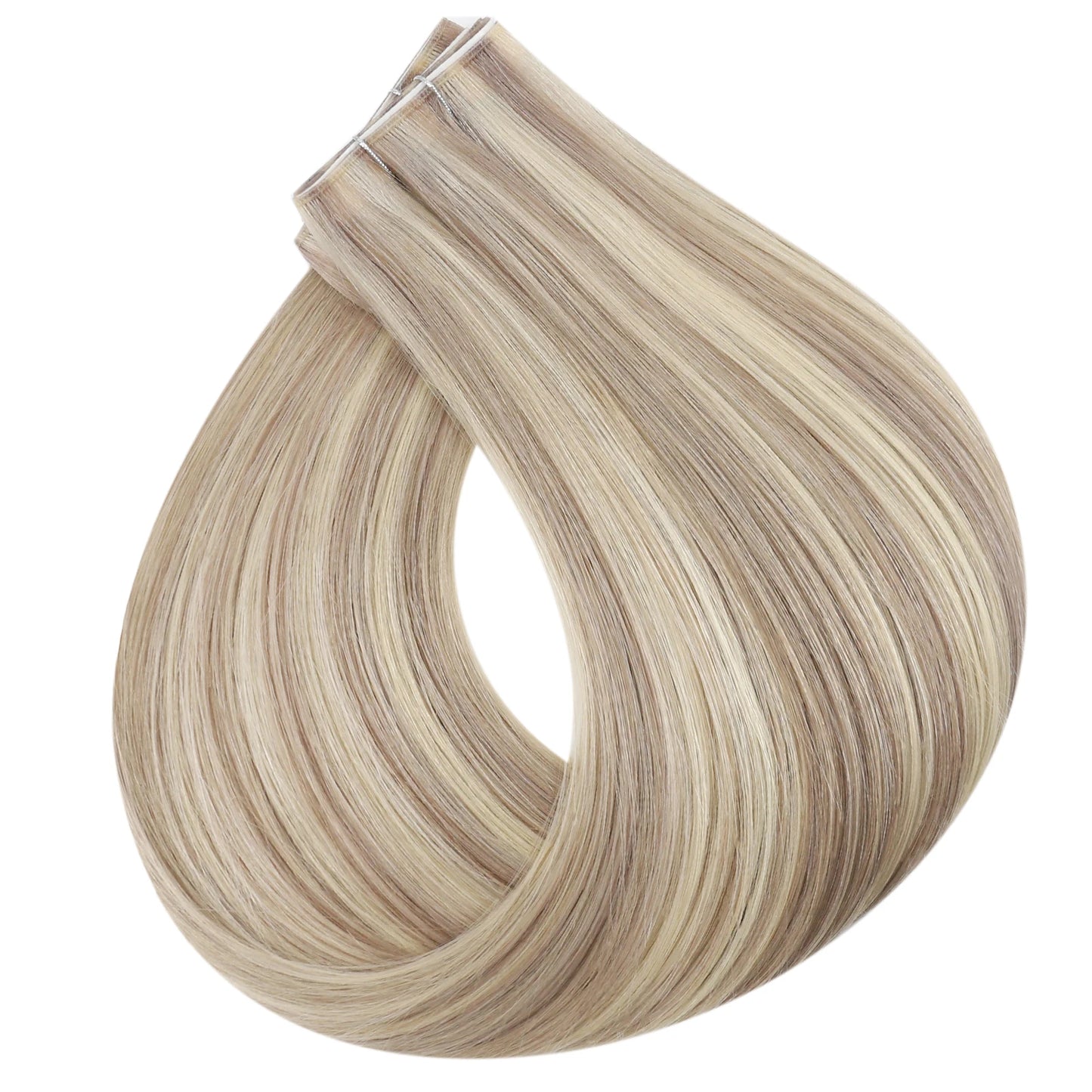 One Piece Invisible Genius Tape In Extensions – Skin Weft Thick Ends Remy