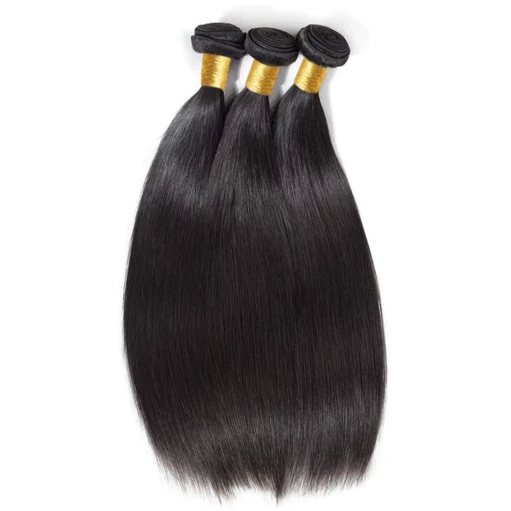 Brazilian Remy Hair extensions showcasing double weft construction